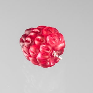 Raspberry Jewelry, Glass Raspberry Charm, Expecting Parents Gift, Mother To Be Gift, 8 Week Pregnancy Reveal Gift, Cute Pregnancy Keepsake