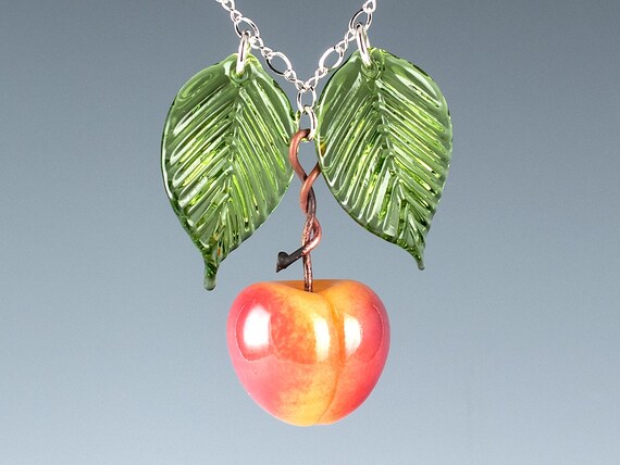 Glass Yellow Cherry