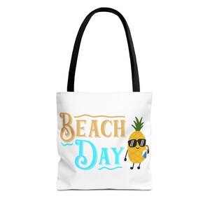 Everyday Tote Bag - All Over Print, Beach Bag, Market Tote, Shopping Bag, Shoulder Bag, Floral Tote