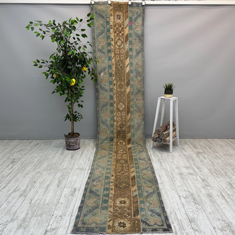 Antique Rug 2.5x12 - Etsy