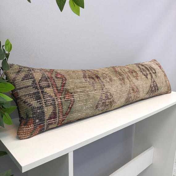 Kilim Rug Pillow Cover 12x48