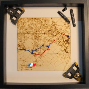 Radtour - Wandbild