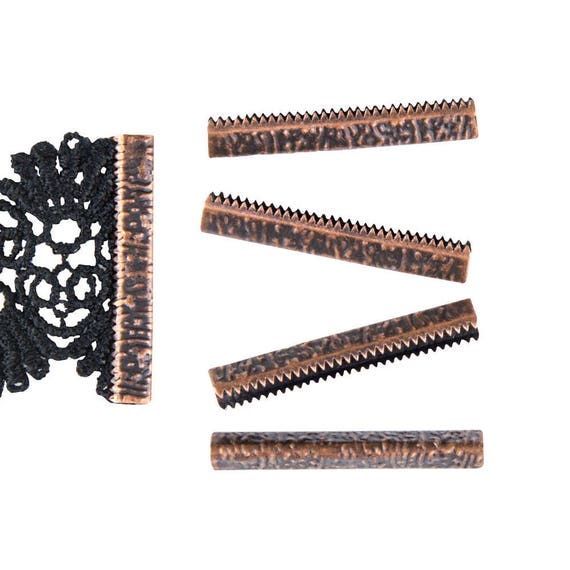 150 pièces 38 mm ou 1 1/2 1/2 1/2 pouce - Antique cuivre sans boucle de ruban Pince fin écraser - série Artisan 755c91 150 pièces 38 mm ou 1 1/2 1/2 1/2 pouce - Antique cuivre sans boucle de ruban Pince fin écraser - série Artisan 755c91