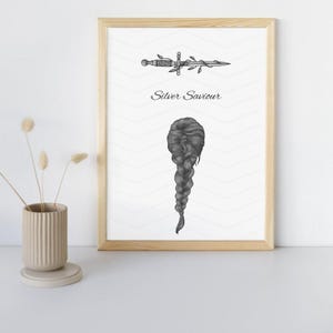 Machteloos poster, A3-poster, digitale poster, digitale download, kunst aan de muur boek, digitale kunst aan de muur, kunst aan de muur, wanddecoratie, Booktok, romantiek