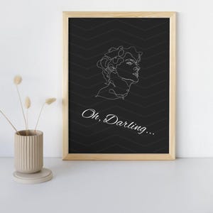 Machteloos poster, A3-poster, digitale poster, digitale download, kunst aan de muur boek, digitale kunst aan de muur, kunst aan de muur, wanddecoratie, Booktok, romantiek