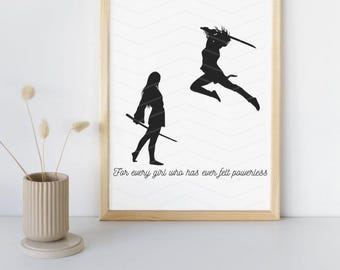 Powerless Poster, A3 Poster, Digital Poster, Book, TOG, Wall Art, Digital Wall Art, Wall Art, Wall Decor, Booktok, Romantasy