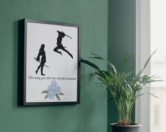 Powerless Poster, A3 Poster, Digital Poster, Book, Wall Art, Digital Wall Art, Wall Art, Wall Decor, Booktok, Romantasy