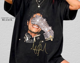 Michael Jackson Bad World Tour 1987 T-Shirt, Boxy T,Vintage King of Pop Concert Outfit, Retro Bootleg Music Tee, King Of Pop Unisex Fan Gift