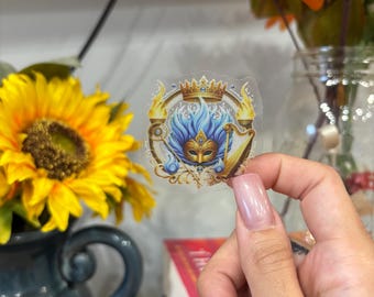 Nesta Archeron Sticker – ACOTAR Fantasy Fan Art Decal