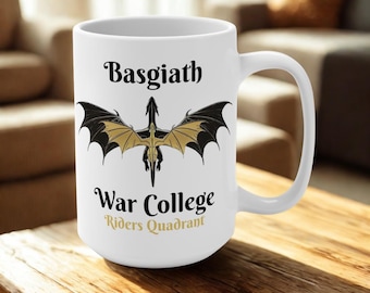 Basgiath War College Reiter Quadrant Tasse, Vierter Flügel