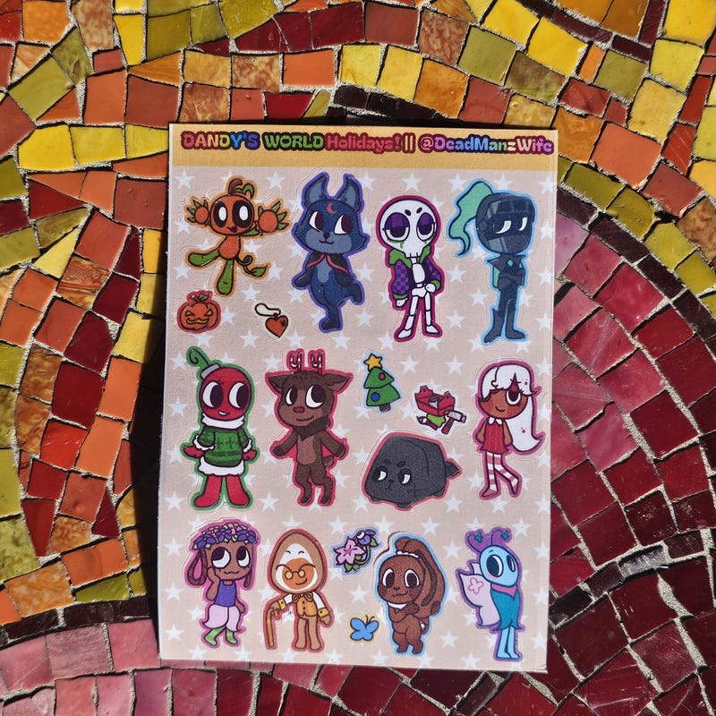 Dandys World Stickers - Etsy