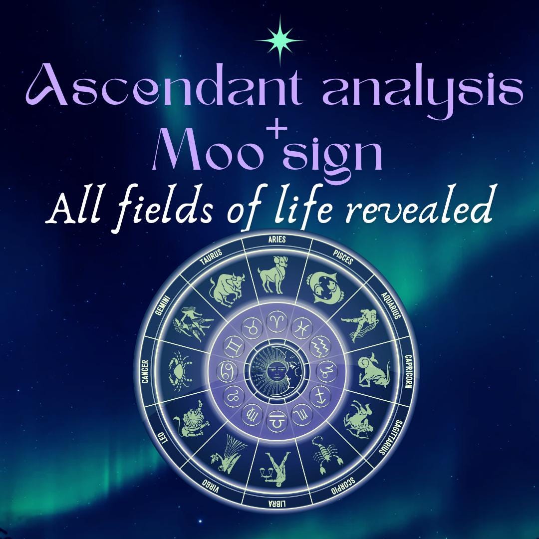 Ascendant Analysis +moon Sign | In-depth Analysis - Birth Chart Rising ...