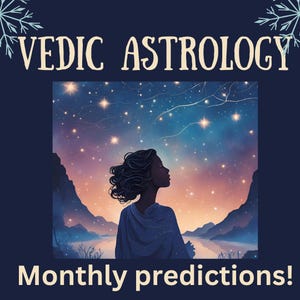 Prévisions mensuelles d'astrologie védique - lectures futures | prédiction de la vie | conseils astrologiques | Rapport de thème astral personnalisé | PDF détaillé