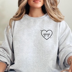 Grandma Sweatshirt, Nana Custom Sweater, Mothers Day Gifts, Gift Under 20, Personalized Gifts for Grandma, Great Grandma Gift, Mother&#39;s Day