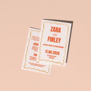 Plantilla de invitación de boda / Invitación imprimible / Invitación personalizada / 009