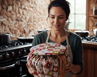 Cooking cushion, Food Heat Retention Mat,handmade food container, ecological norwegian pot