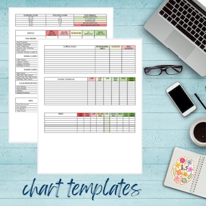 Editable colorful tables for reports of various types of assessments such as psychological, educational, and speech