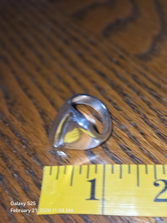 Unique silver ring - image 5