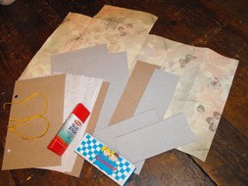 Make Your Own Box and Art Journal Kit for personal Expression Etsy