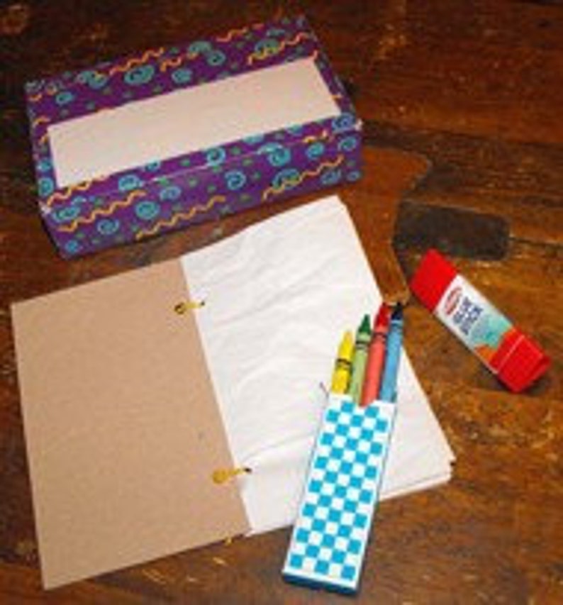 Make Your Own Box and Art Journal Kit for personal Expression Etsy