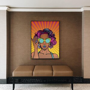 Pop Art Poster (Digital File)
