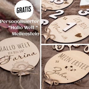 Tarjetas de hitos, regalos, nacimiento, tarjetas de hitos personalizadas, regalo para bebé, baby shower, hola mundo, tarjetas de hitos personalizadas, madera