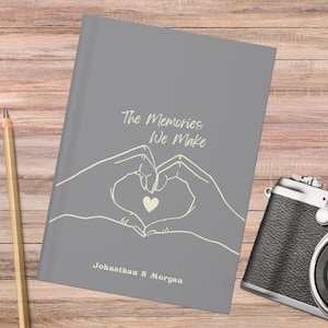 Customizable Memory Love Journal Couples Diary for Memories Diary Anniversary Gift Diary Wedding Gift Valentines Day Love Letters Journal