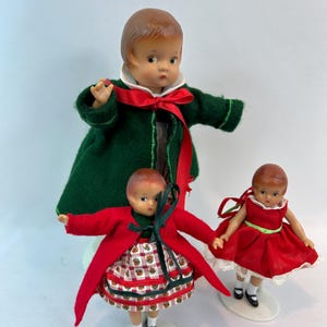 Effanbee Patsy Holiday Family Trunk Set