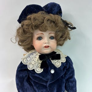 JDK Kestener Reproduction Bisque Doll with antique head #260