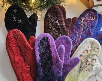 Hand Warmers, Wool Mittens, Cold Weather Gloves for Women's,  Arm Warmers