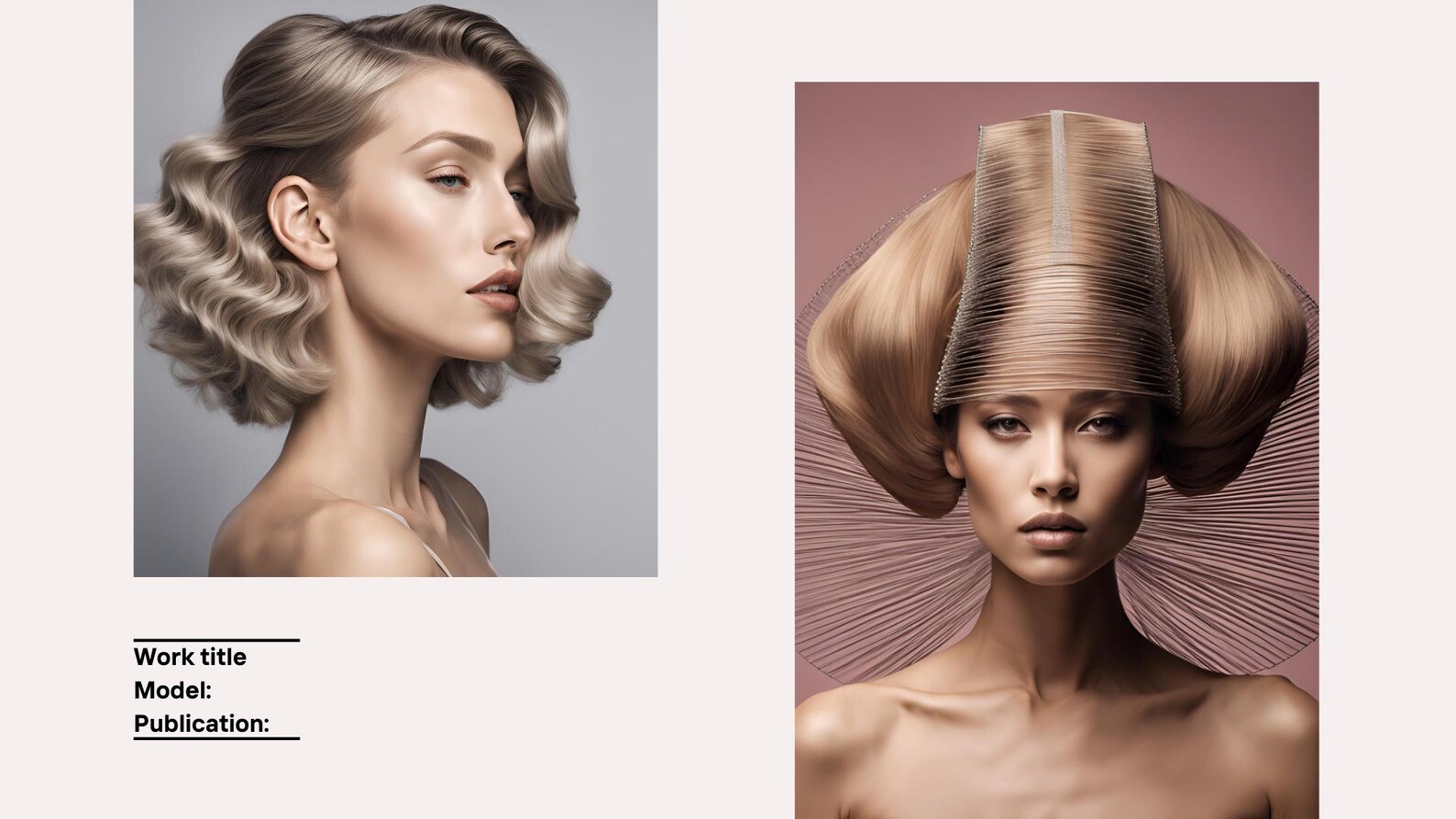 Makeup Artist Portfolio Canva Template, Fully Editable on Canva ...