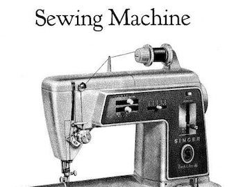 Manual de la máquina de coser Deluxe Zig-Zag 600 Singer Touch & Sew - Descarga en PDF