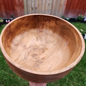 Teak Wood Bowl, Handmade Wooden Bowl, Wooden Fruit Bowl, Table Centerpiece, Home Decor, Rustic Dough Bowl, Decorative Bowl, Gift
