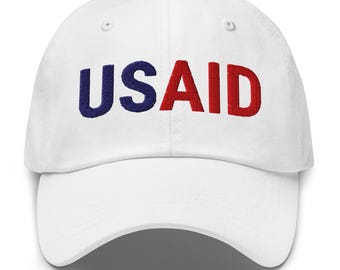 USAID hat US AID embroidered hat usaid saves lives hat save usaid hat international development hat usaid cap save usaid hat women men gift
