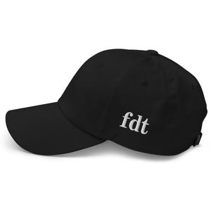 Gorra FDT Gorra anti Trump Gorra Foxtrot Delta Tango Gorra FDT Gorra Never Trump Gorra anti MAGA Gorra de la Resistencia Gorra Democracia, sutil gorra anti Trump