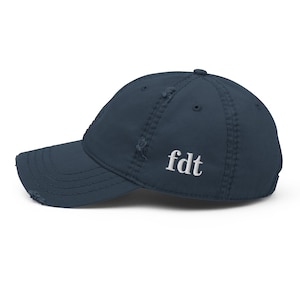 Gorra FDT Gorra anti Trump Gorra Foxtrot Delta Tango Gorra FDT Gorra Never Trump Gorra anti MAGA Gorra de la Resistencia Gorra desgastada, sutil gorra anti Trump