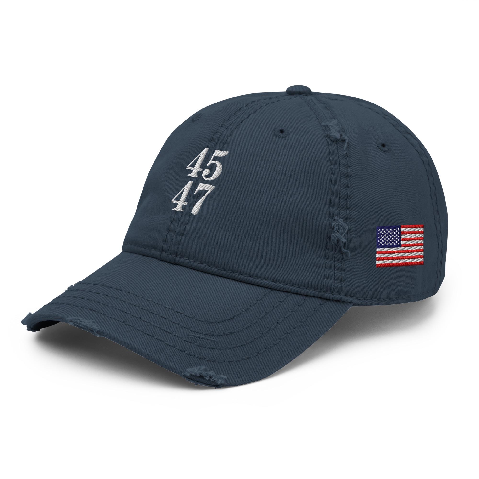 Cappellino trucker Cap Zone con bandiera americana stampata sotto la visiera piatta in denim all'ingrosso per il tuo negozio