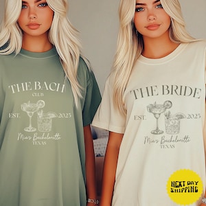 Comfort Colors® The Bach Club Bachelorette Shirts, Bach Shirt, Social Club Bach Club Shirts, Bachelorette Party Shirts, Bachelorette Shirts