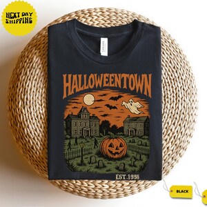 Maglietta vintage del film Halloweentown: regalo per i fan della stagione spettrale