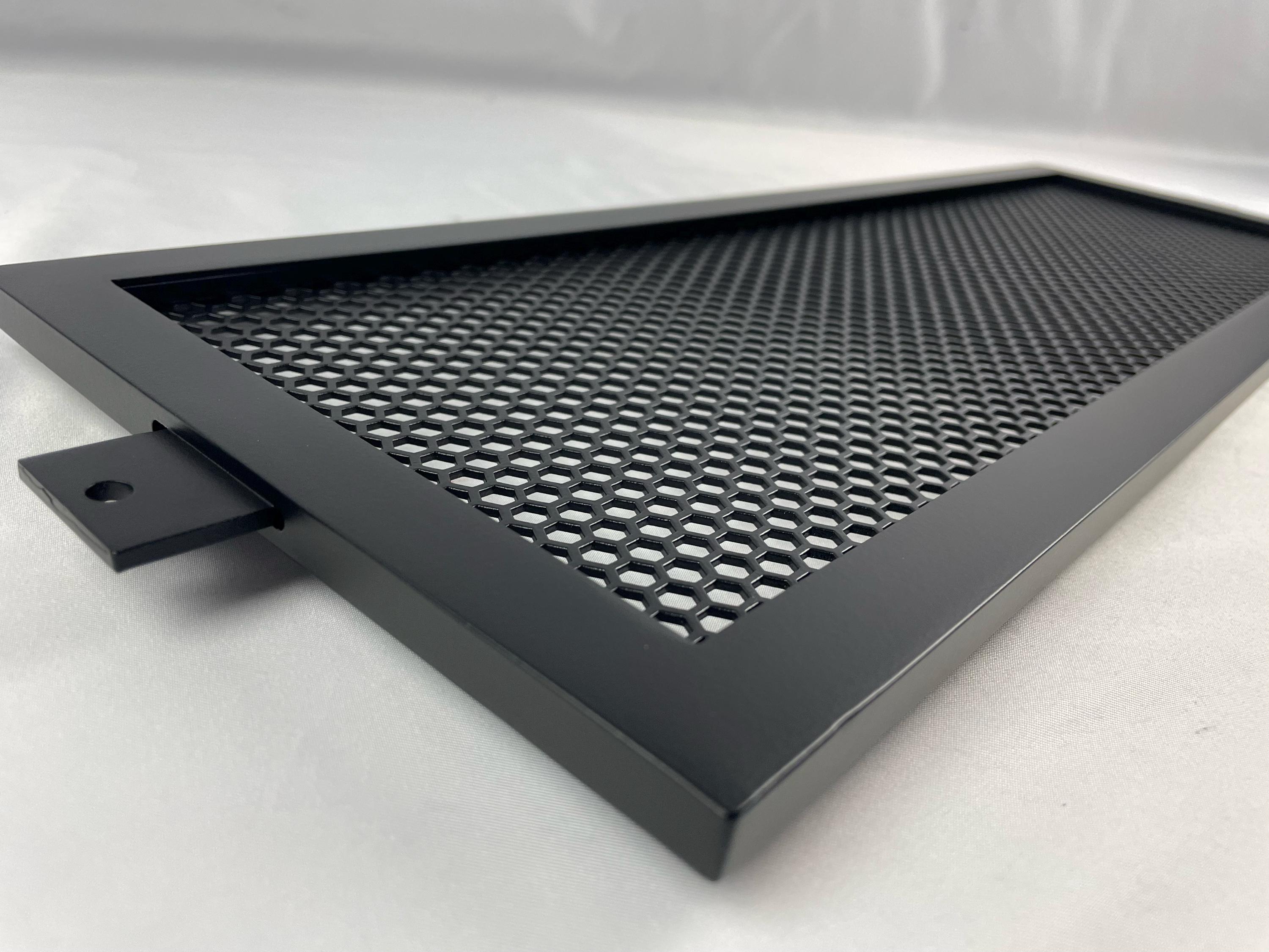 Intercooler Guard/protector Black W/alpine White, 08-21 Subaru WRX Sti ...