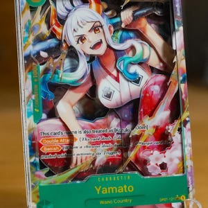 Carte TCG 3D One Piece - Yamato - Fait main