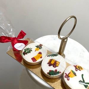 Set med 3 julkakor / Blandade julkakor / Present / Julkakor