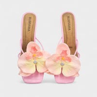 Maeva Pale Pink Orchid Sandal - Etsy UK