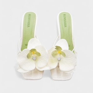 Pearl Orchid Heels