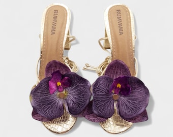 Y/Project x Melissa Sabanas heels, designed in collaboration with Jean Paul Gaultier, Mule sandal style with pointed toe