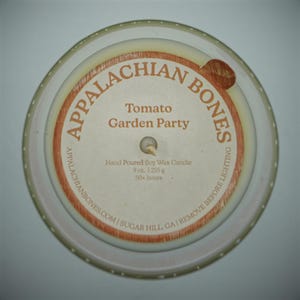 Tomato Garden Party | 100% Soy Wax Candle 9oz