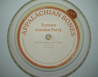 Tomato Garden Party | 100% Soy Wax Candle 9oz