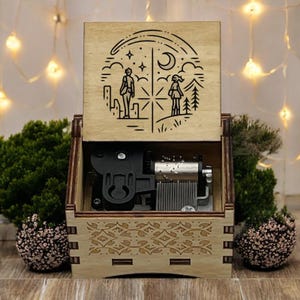 Ihr Name Wind Up Music Box, Zen Zen Zense, Mitsuha Taki Romanze Makoto Shinkai Anime Japanischer Film, handgefertigtes einzigartiges Liebhaber-Weihnachtsgeschenk