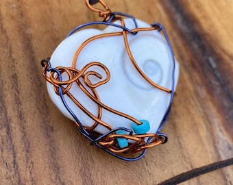 Shiva Eye shell necklace