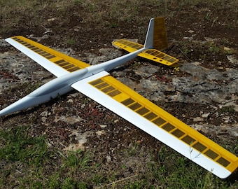RC glider Trojan (dxf files) for diy
